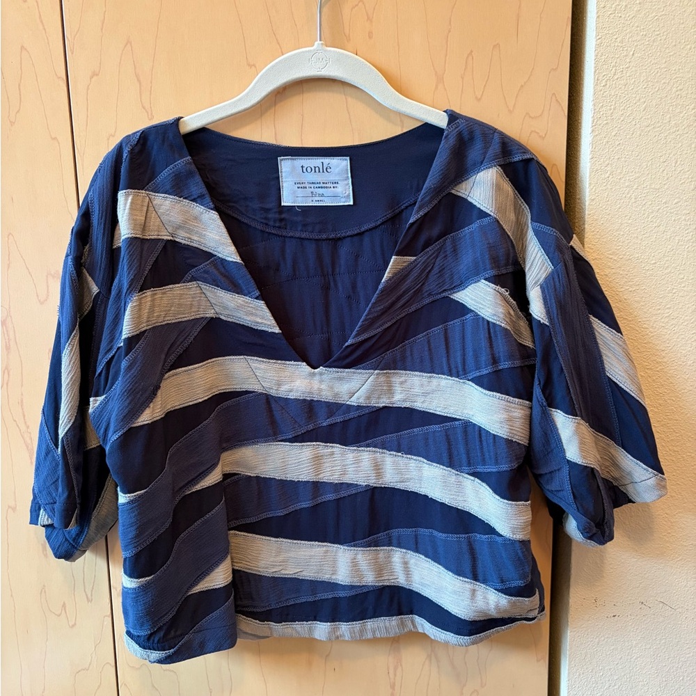 Tonle cropped shirt